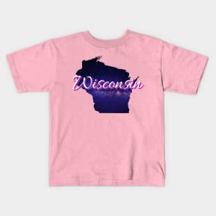 Galactic States - Wisconsin Kids T-Shirt